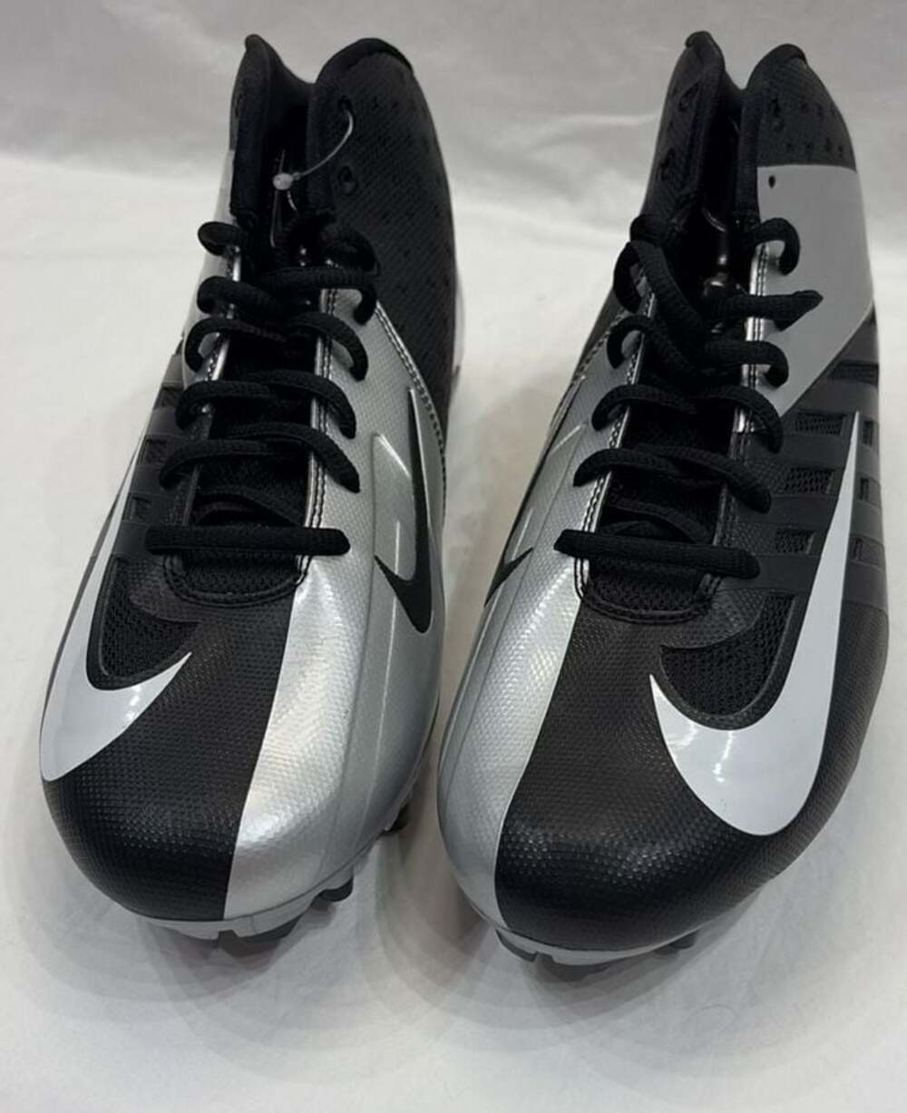Nike Vapor Pro 3/4 TD Football Cleats, Black/Metallic Silver, Style 511339-010